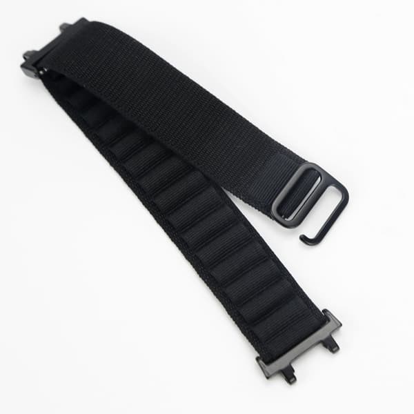 Kompatibel med nylon loop rem til Amazfit T-Rex 2 Black Black