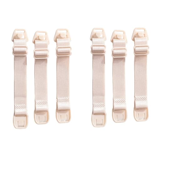 Säädettävät rintaliivit, 6 kpl Beige Beige