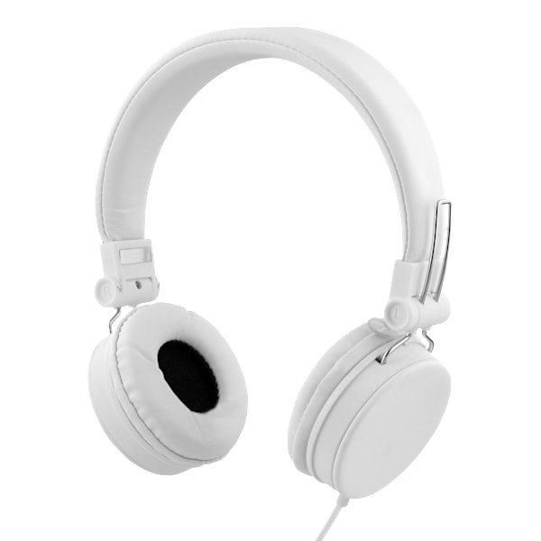 H300 Headphones with microphone, foldable, 3.5 mm, white