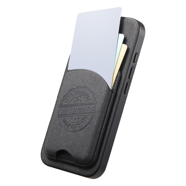 Kortholder Telefoncover til Samsung S24 PLUS/S25 PLUS - Sort, Stødsikkert