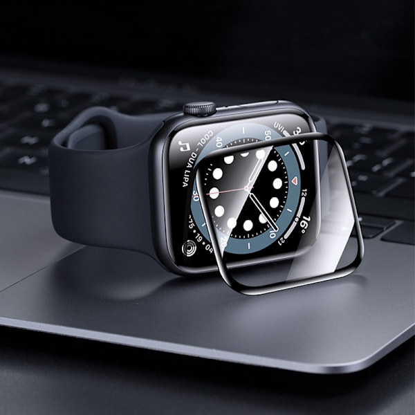 Premium Komposit Skärmskydd för 40mm iWatch - Svart