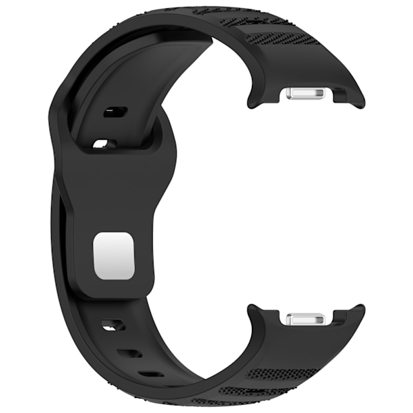 Stilfuld silikonerem til Galaxy Watch8 & Watch Ultra2 Sort
