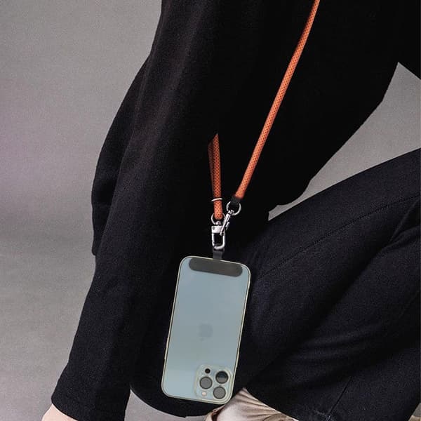 Mobiltelefon Lanyard Patch 2-pack, Universal Telefon Lanyard Patch, Telefonfodral Anslutningstillbehör Patch