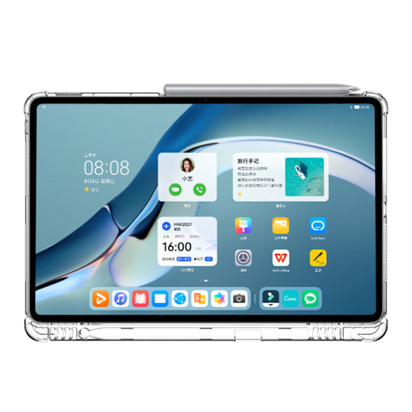 Skyddsfodral med pennfack för Huawei surfplatta Huawei MatePad Pro 12.6（2021）