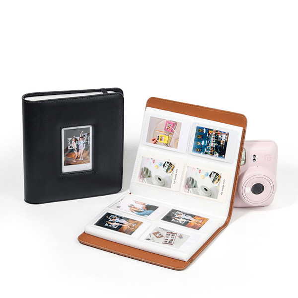 288 lommer Sylish Instant Photo Album i sort