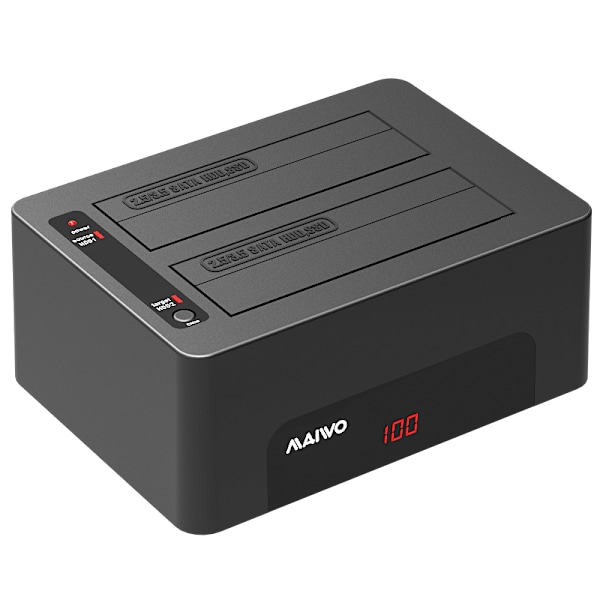 Two bay HDD/SSD docking station USB 3.1 Gen 1 USBA 5 Gbps