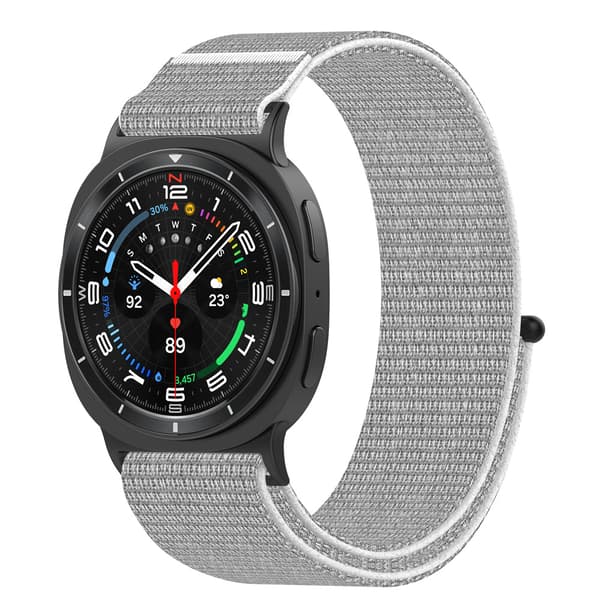 Mukava kudottu ranneke Samsung Galaxy Watch8/Classicille Grey Grey