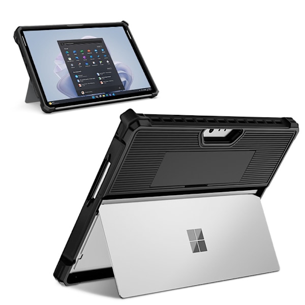 Suojakotelo Microsoft Surface Pro 9/10/11 - Musta