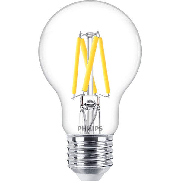 LED E27 Normal 3,4W (40W) Klar Dim WarmGlow 470lm
