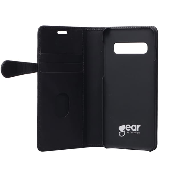 Wallet Læder Samsung S10+ Sort