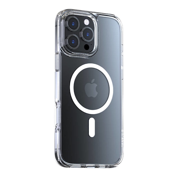Torras Diamond-Mag kotelo iPhone 16 Prolle (läpinäkyvä)