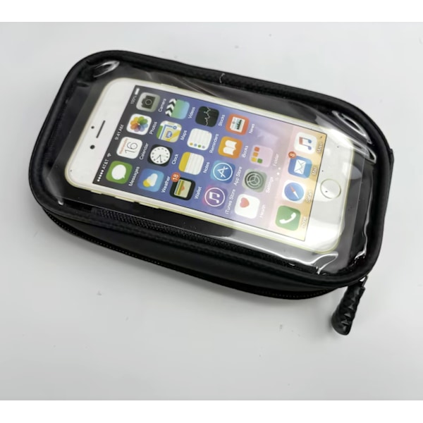 Cykelstyrtaske med telefonholder