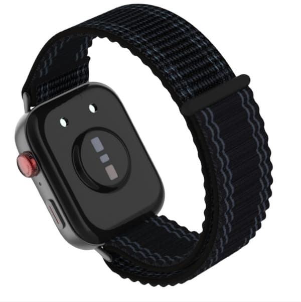 Huawei Fit 3 Klockarmband - Andningsbart Nylon Sportloop Black Black