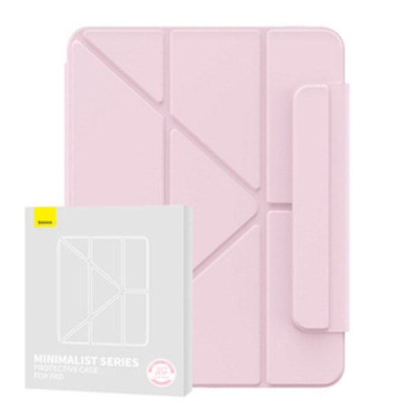Magnetfodral Baseus Minimalist för Pad Pro 11″ (2018/2020/2021/2022) (babyrosa)