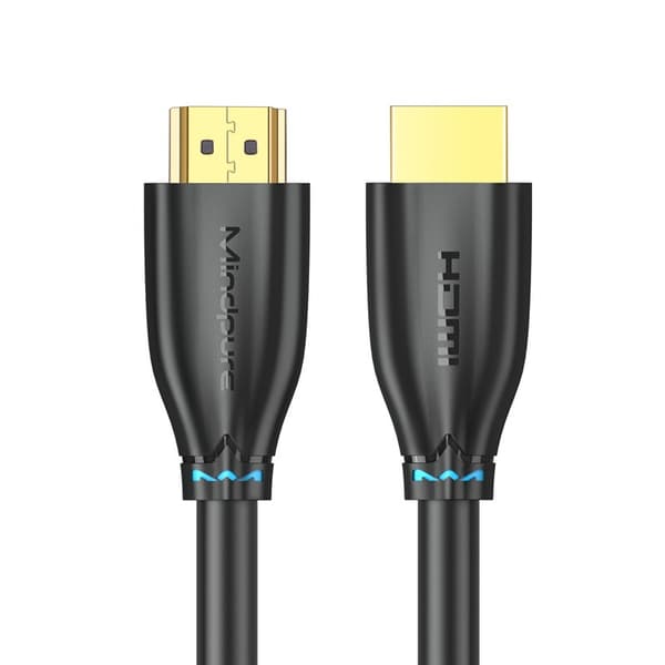 HDMI-kaapeli - Ammattikäyttöön, 8K, 4K, 3D, eARC, 48Gbps 1m 1m