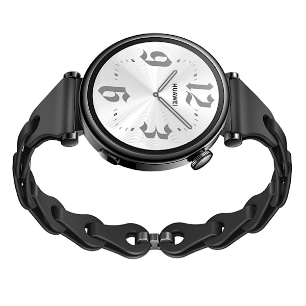 Silikone urrem til Huawei GT5/4 - 18mm Sort