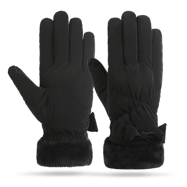 Varma Vinterhandskar för Kvinnor Black Black