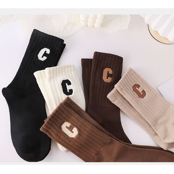 5 parin sukkasetti - C-logo - unisex