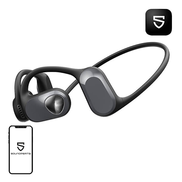 TWS Soundpeats RunFree hovedtelefoner (sort)