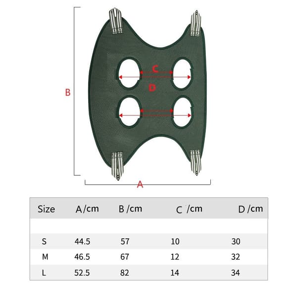 Husdjursvård Hängmatta, 11 delar Grey S Grey S