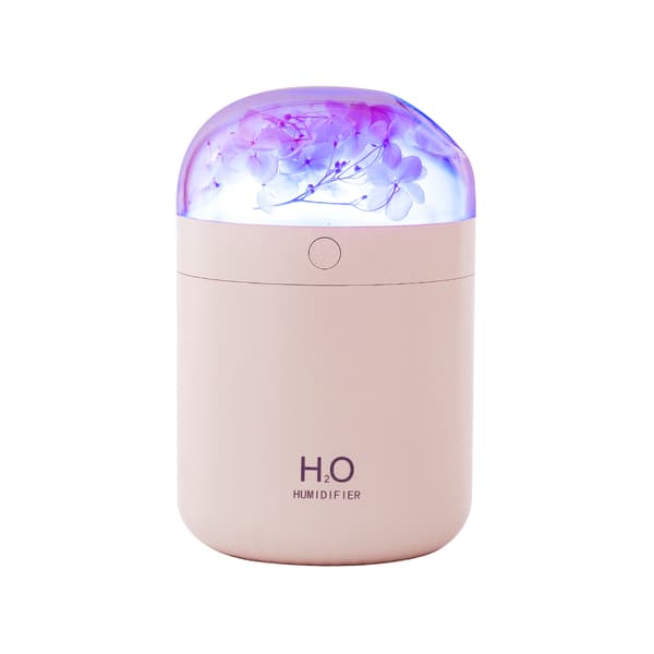 Desktop Luftfugter WT-18 - Stor Kapacitet & Farverigt Lys Pink Pink