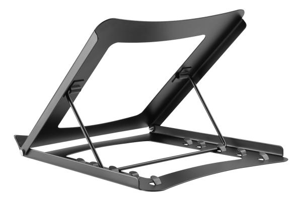 OFFICE Foldable steel laptop/tablet stand 5 adjust 1015"
