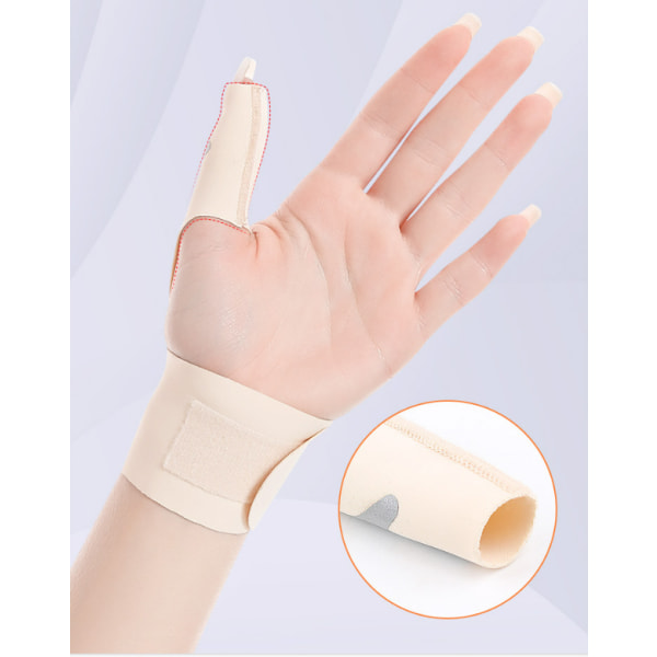 Handledsstöd för Vänster Hand Beige