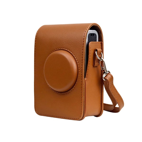 Läderfodral för Instax Mini Evo-Kamera Brun
