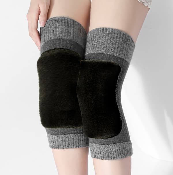 Mink Velvet Vinter Knævarmere DarkGrey DarkGrey