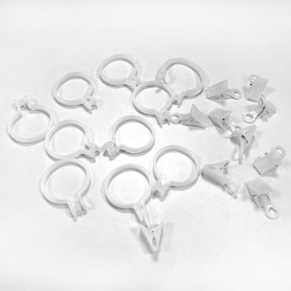 Verhorenkaat klipseillä, 10 kpl White White