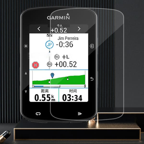 Garmin Edge 520 Plus cykelcomputer skærmbeskytter (2-pak)