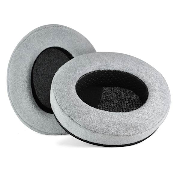 Sæt med 2 Ruskind Memory Foam ørepuder til Logitech G Pro X
