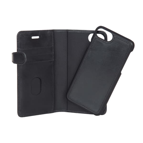 Mobilfodral 2-i-1 3 Kort Svart  - iPhone 6/7/8/SE