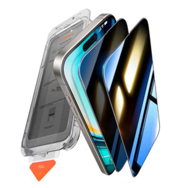 Torras Installera Master Privacy Glass för iPhone 16
