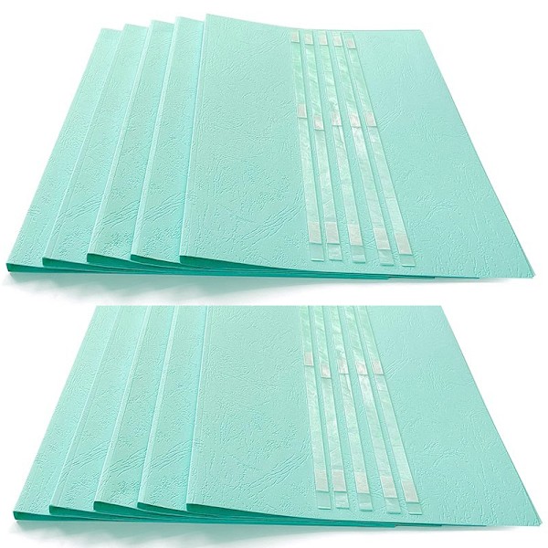 Blått papperskuvert med bonustejp (10-pack) 3 mm