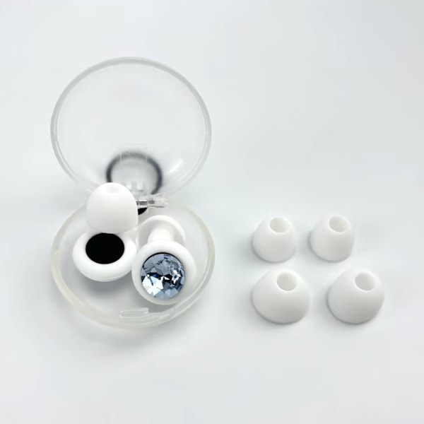 Brusreducerande Öronproppar White White