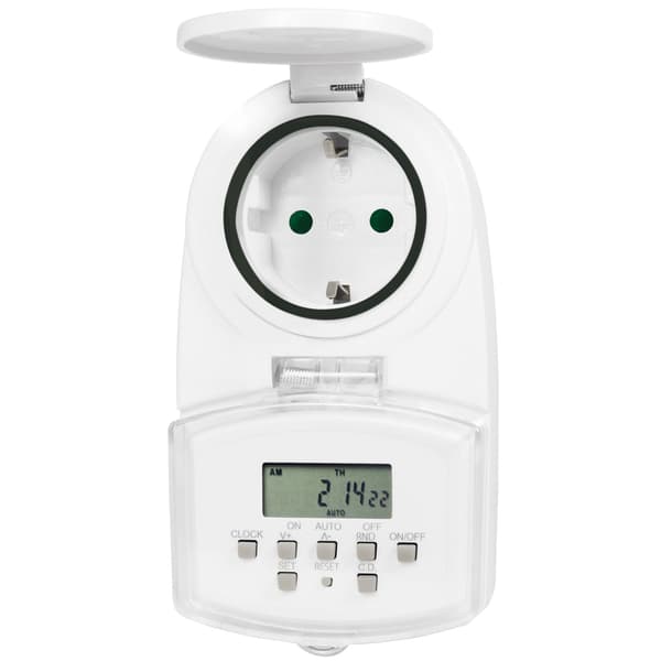 Udendørs timer Digital 1800W IP44