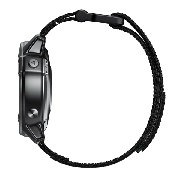 INF 22 mm Klockarmband till Garmin Fenix 5/6/7 Forerunner Approach Svart