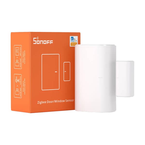 ZigBee dörr- och fönsteröppningssensor SONOFF SNZB-04P (+batteri)