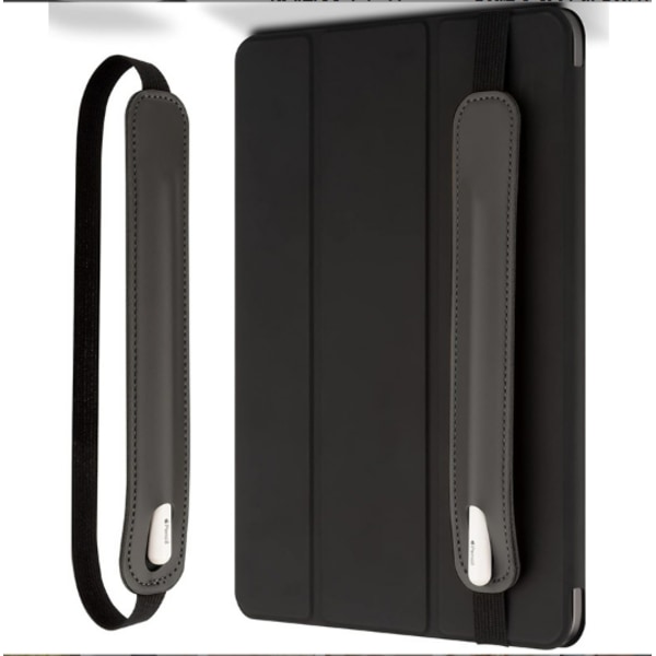 Apple Pencil -kotelo, PU-nahkainen kynäteline iPad Pencil -kynälle Musta