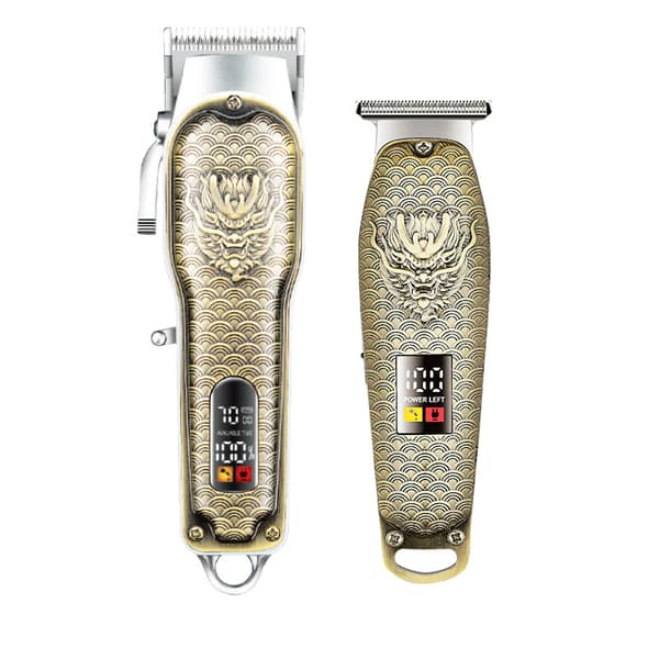 Professionell Elektrisk Hårklippare Trimmer Grooming Kit