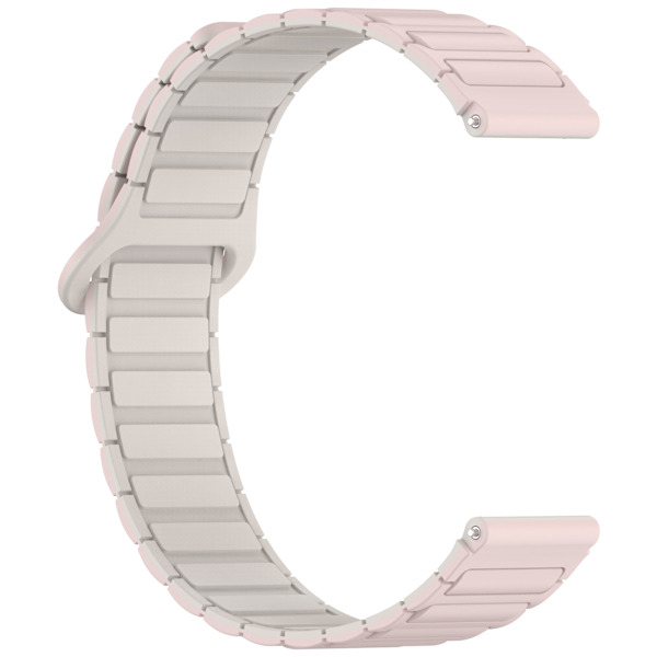 Silikonarmband 22 mm för Huawei Watch GT5/GT4/GT3, Samsung Galaxy Watch - Rosa