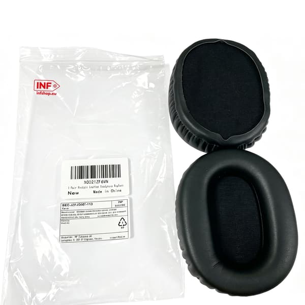1 par öronkuddar för Sony WH-CH710N Black Black