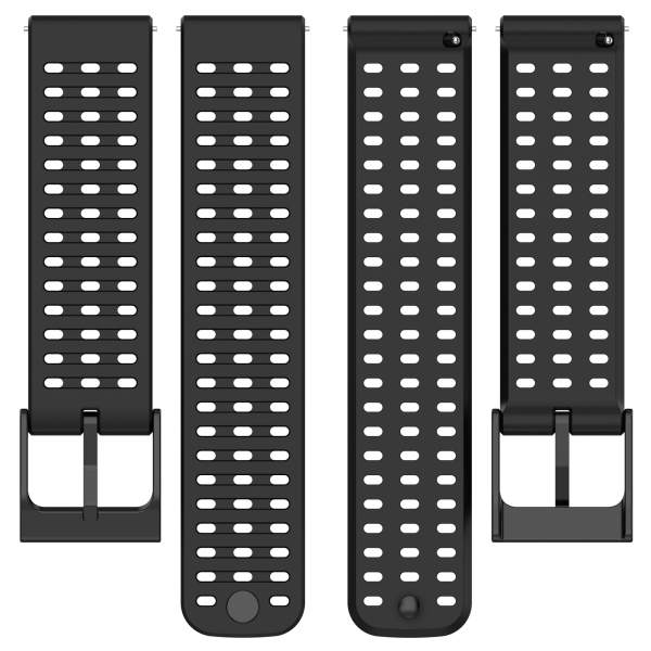 Silikonarmband Suunto Vertical/9 Peak Pro/9 Peak/5 Peak Svart