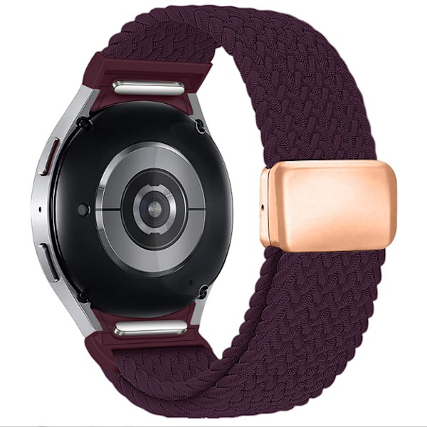 Nylonarmband för Samsung Galaxy Watch 7 - Snabbkoppling Cerise