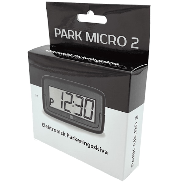 Elektronisk P-skiva 10-pack + displayställ