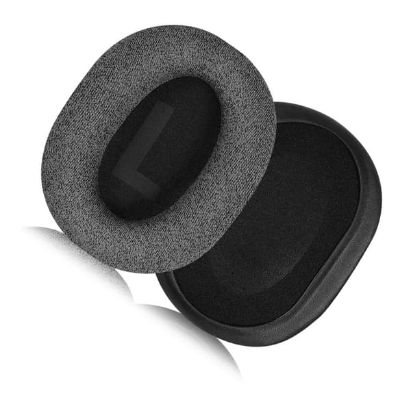 Bomullsöronkuddar för Logitech G Pro X - Svart (2 st)
