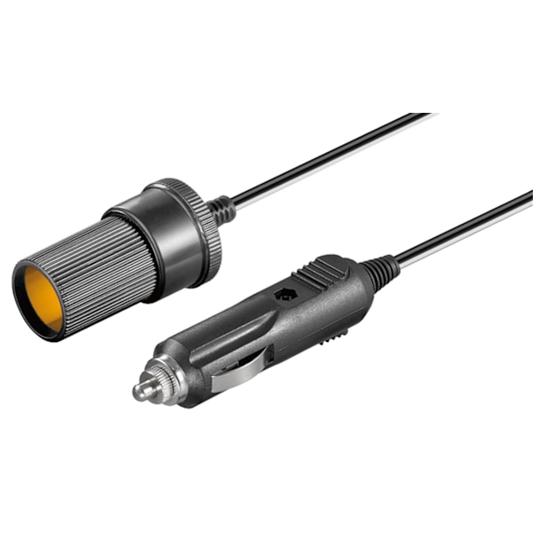 Fordon / bil cigarettändarförlängning, 12 V, 2,0 m