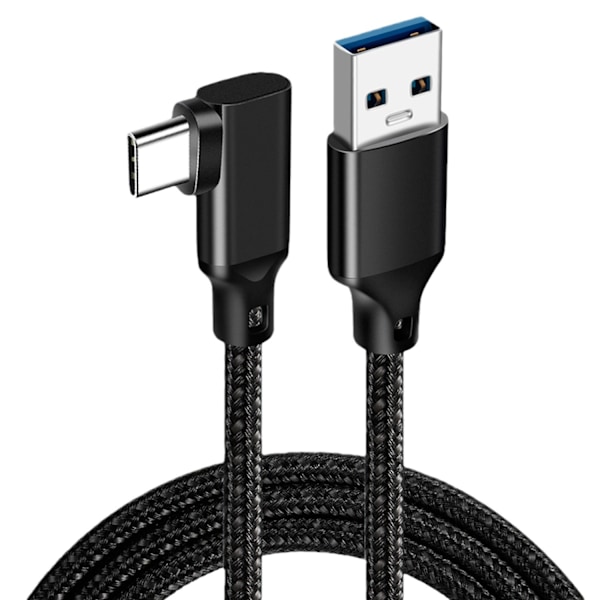 Armbåge Type-C datakabel Svart S