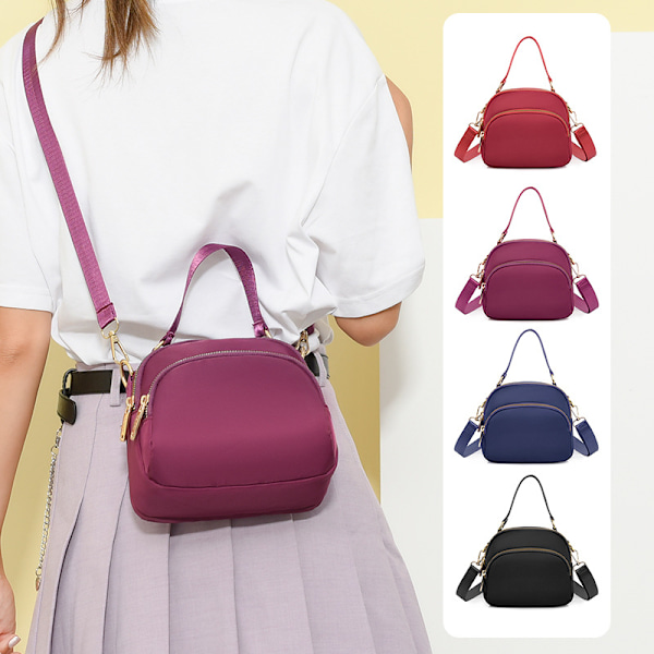 Mini Crossbody Mobilväska Lila